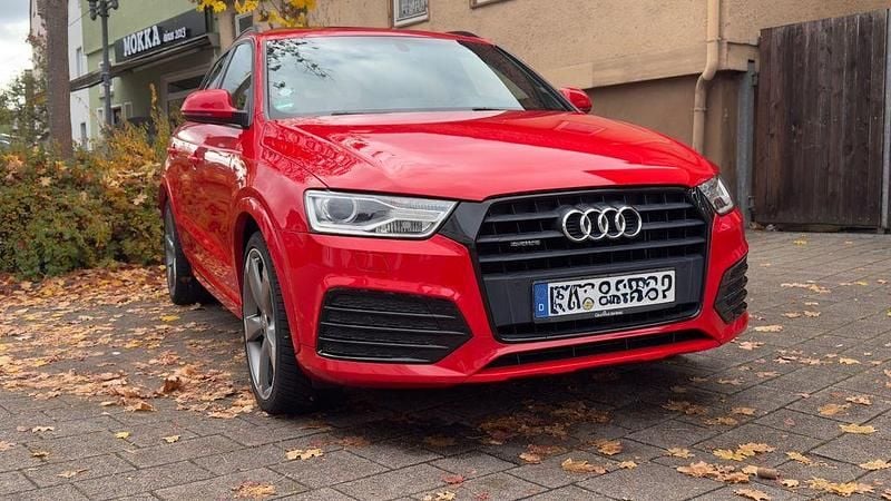 Rot Gebraucht 2016 Audi Q3 S-Line SUV | 18.399 € (Guter Preis) - Bild 1/4