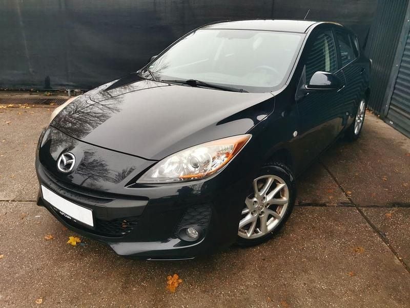 Schwarz Gebraucht 2013 Mazda 3 Limousine | 6.400 € (Superpreis) - Bild 1/4