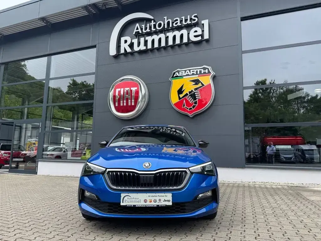 Gebraucht Skoda Scala Style 150 PS (110 kW) 2019 Blau Kleinwagen
