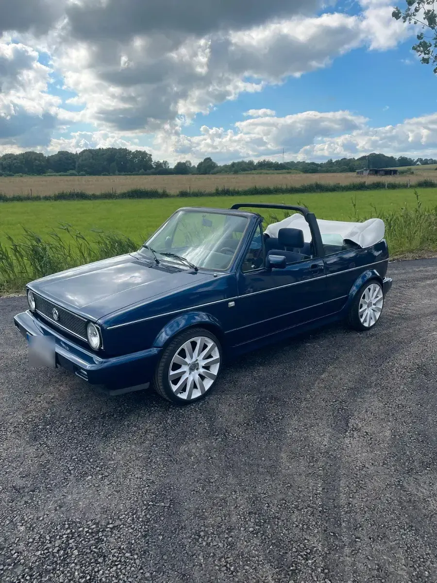 Gebraucht VW Golf Cabriolet 98 PS (72 kW) 1992 Blau Cabrio