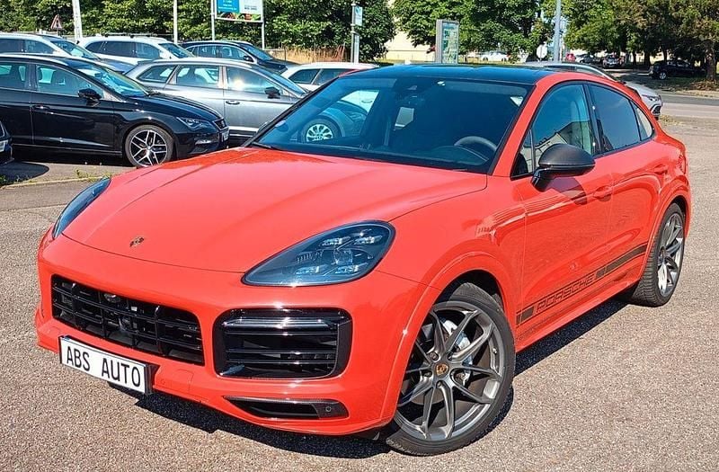 Orange Gebraucht 2021 Porsche Cayenne Coupe Coupé | 49.990 € - Bild 1/4