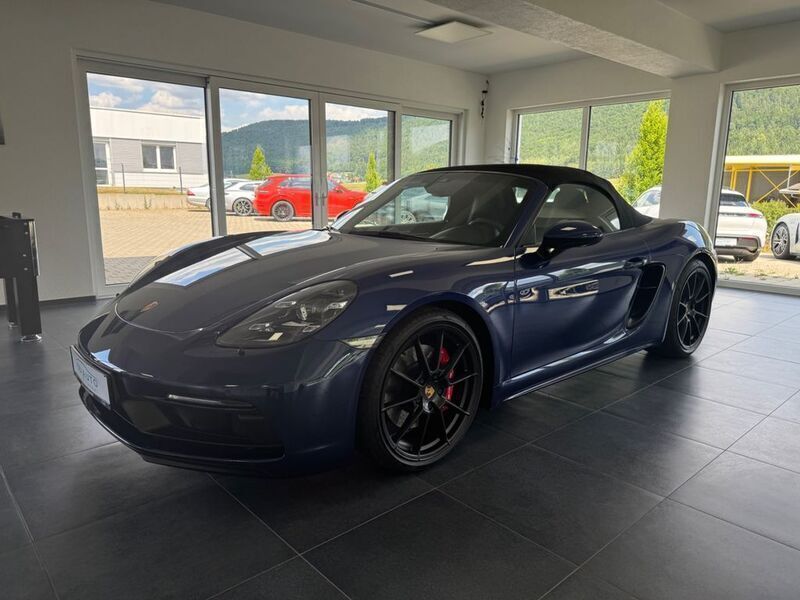 Blau Gebraucht 2022 Porsche Boxster GTS Cabrio | 87.700 € (Fairer Preis) - Bild 1/4