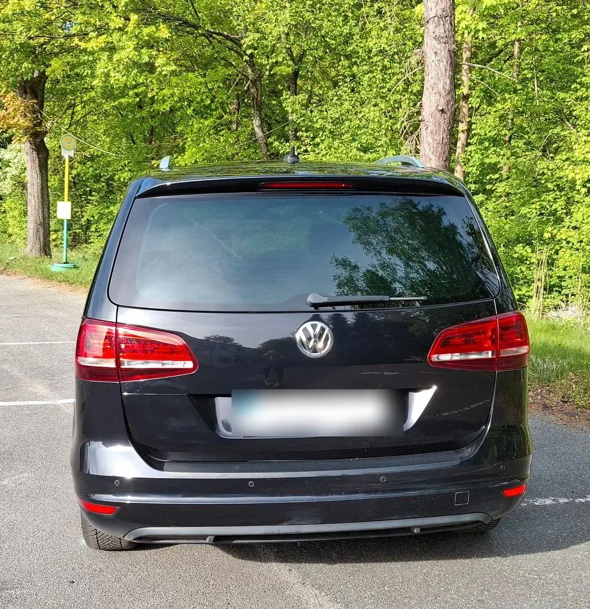 Gebraucht VW Sharan Join 184 PS (135 kW) 2018 Schwarz Van / Kleinbus