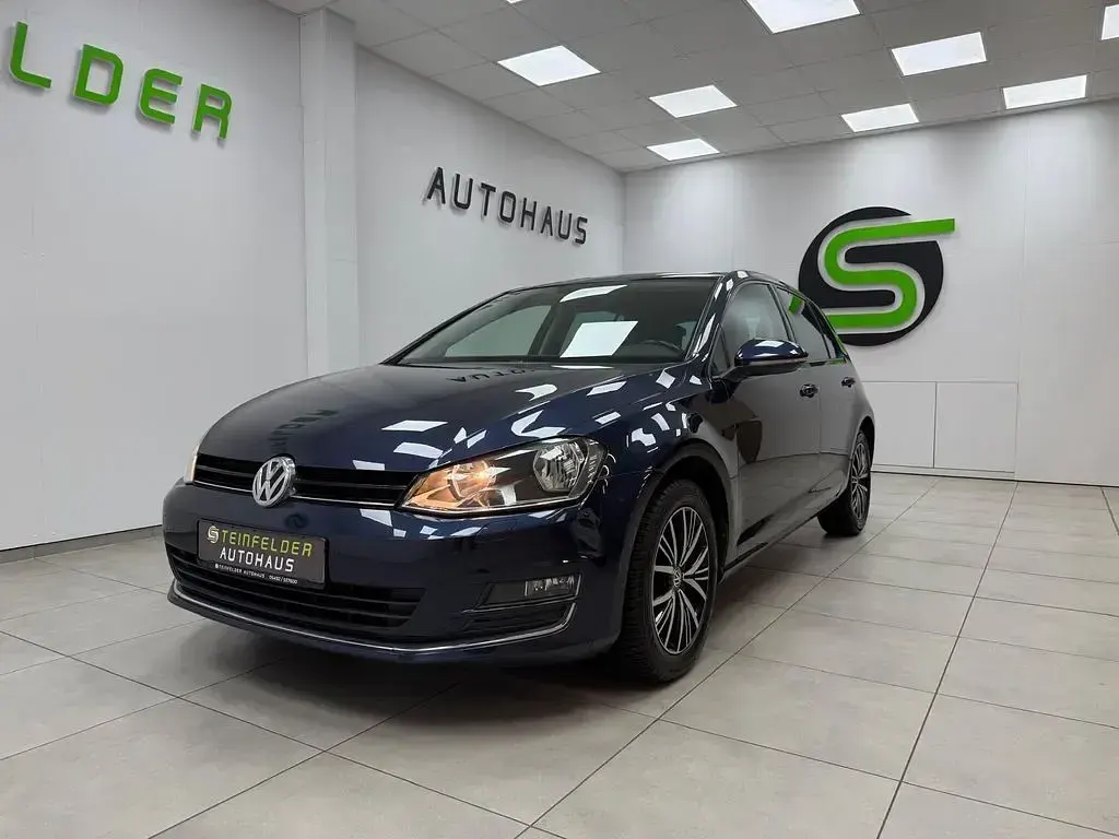 Gebraucht VW Golf VII Allstar 150 PS (110 kW) 2016 Blau Limousine