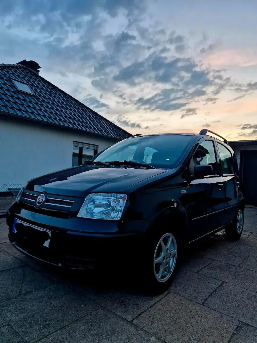 Gebraucht Fiat Panda Dynamic 60 PS (44 kW) 2009 Schwarz Kleinwagen