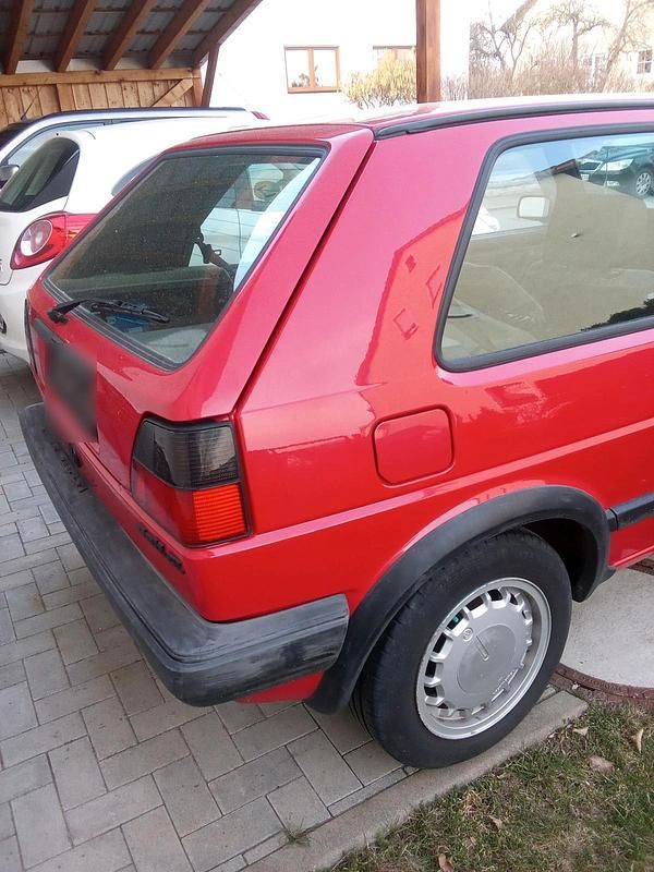 Gebraucht VW Golf II 50 PS (36 kW) 1991 Rot Kleinwagen