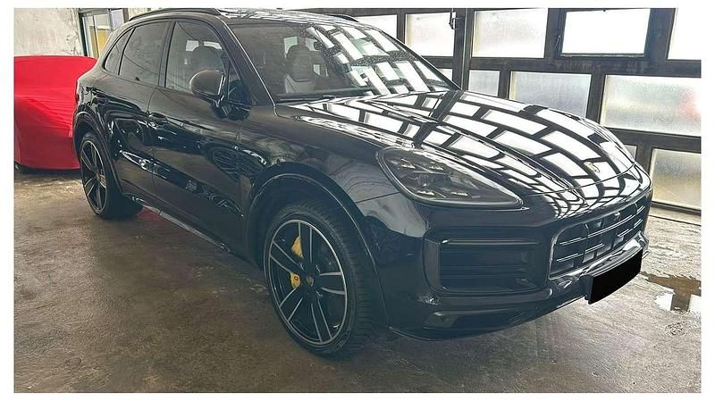 Schwarz Gebraucht 2021 Porsche Cayenne SUV | 82.380 € (Superpreis) - Bild 1/4