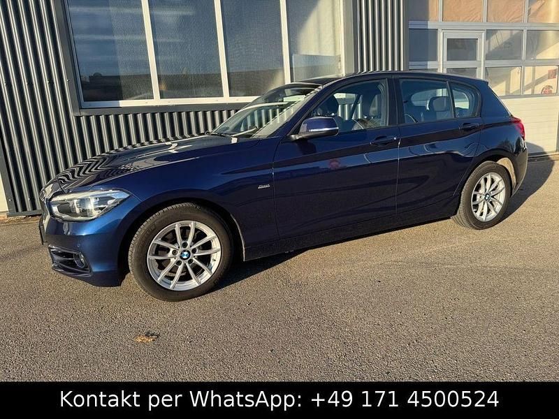 Gebraucht BMW 118 Sport Line 150 PS (110 kW) 2015 Blau Kleinwagen