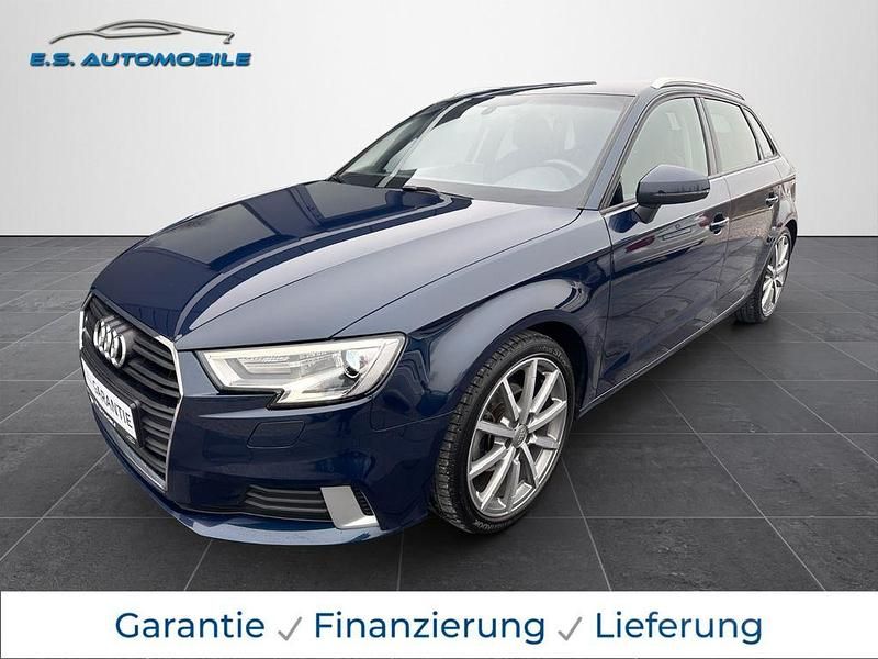 Blau Gebraucht 2018 Audi A3 Sport Limousine | 16.790 € (Guter Preis) - Bild 1/4