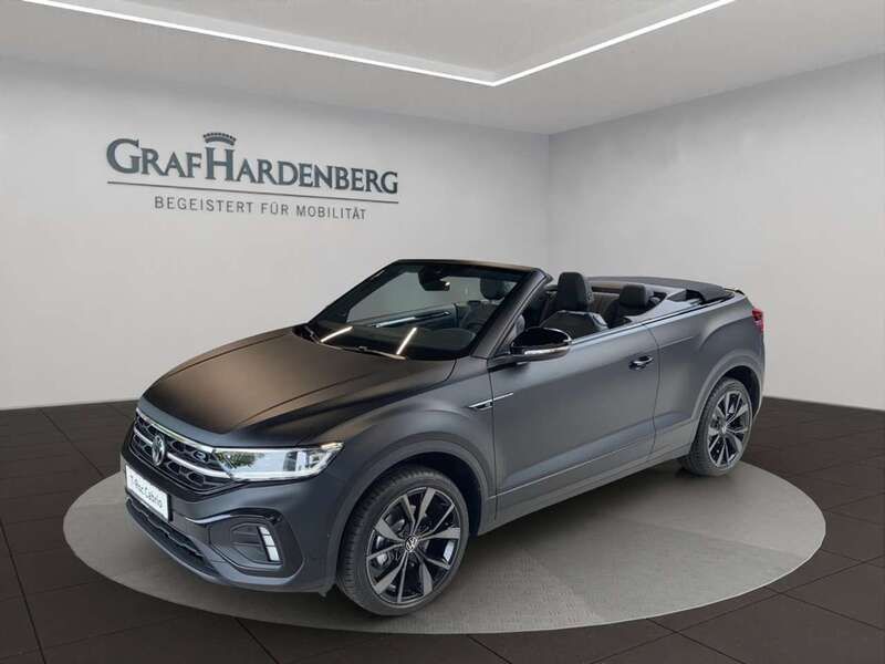Deep black matt Gebraucht 2024 VW T-Roc Cabriolet Edition Cabrio | 44.900 € (Teuer) - Bild 1/4