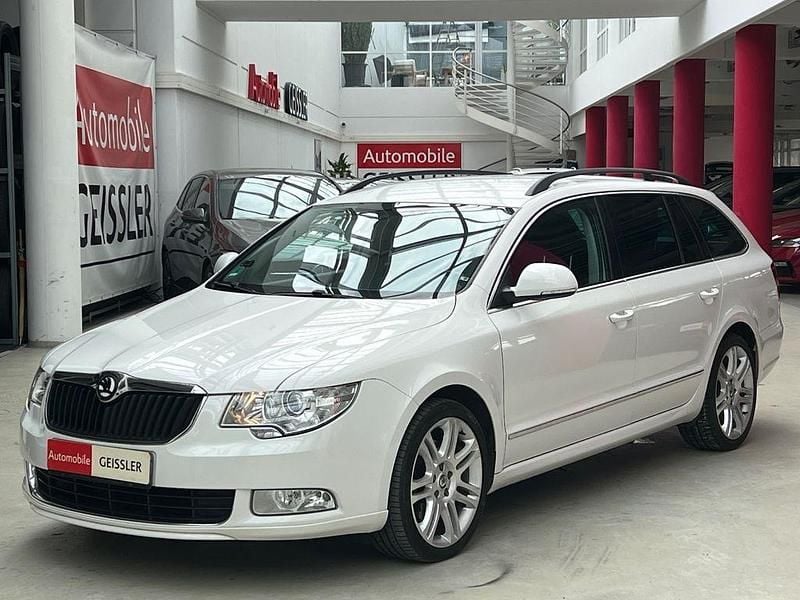 Gebraucht Skoda Superb Elegance 170 PS (125 kW) 2012 Weiß Kombi