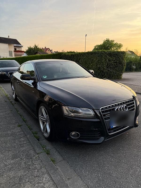 Schwarz Gebraucht 2009 Audi A5 S-Line Coupé | 8.000 € (Fairer Preis) - Bild 1/4