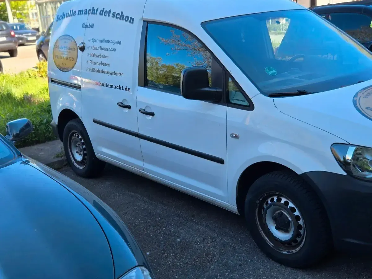 Gebraucht VW Caddy 86 PS (63 kW) 2014 Weiß Van / Kleinbus