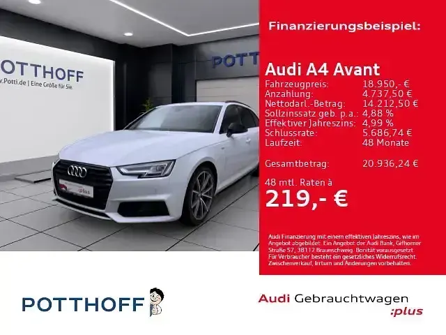 Gebraucht Audi A4 Sport 190 PS (139 kW) 2018 Kombi