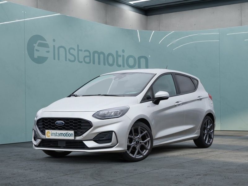 Silber Gebraucht 2023 Ford Fiesta ST-Line Kleinwagen | 17.700 € (Fairer Preis) - Bild 1/4