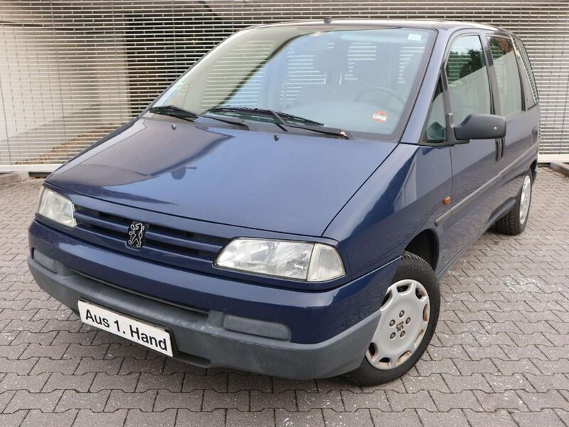 Blau Gebraucht 1995 Peugeot 806 Van / Kleinbus | 1.600 € - Bild 1/4