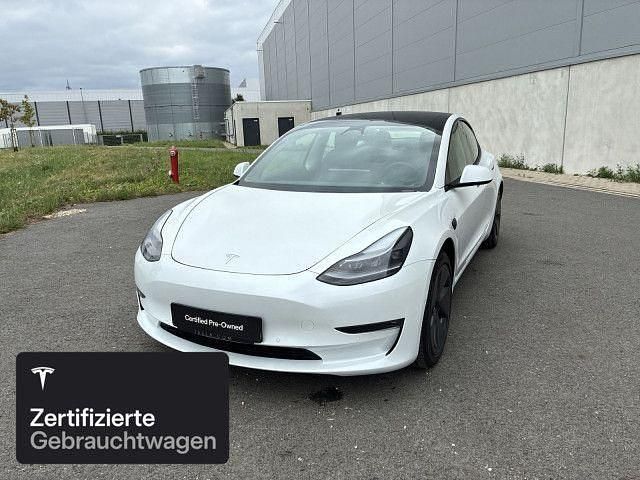 Weiß Gebraucht 2021 Tesla Model 3 Long Range AWD Limousine | 27.800 € (Fairer Preis) - Bild 1/4