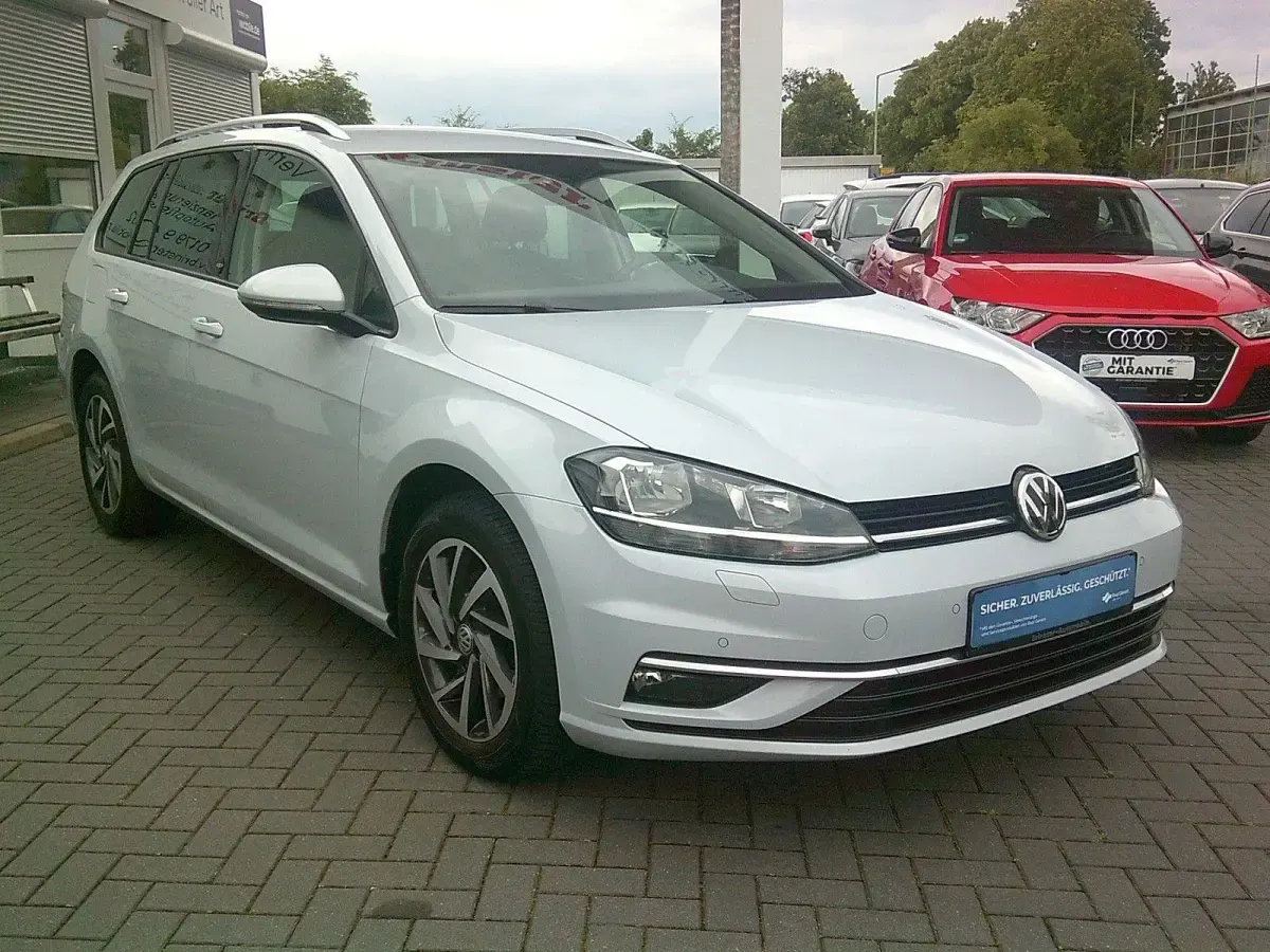 Gebraucht VW Golf VII Sound 110 PS (80 kW) 2017 Weiß Kombi