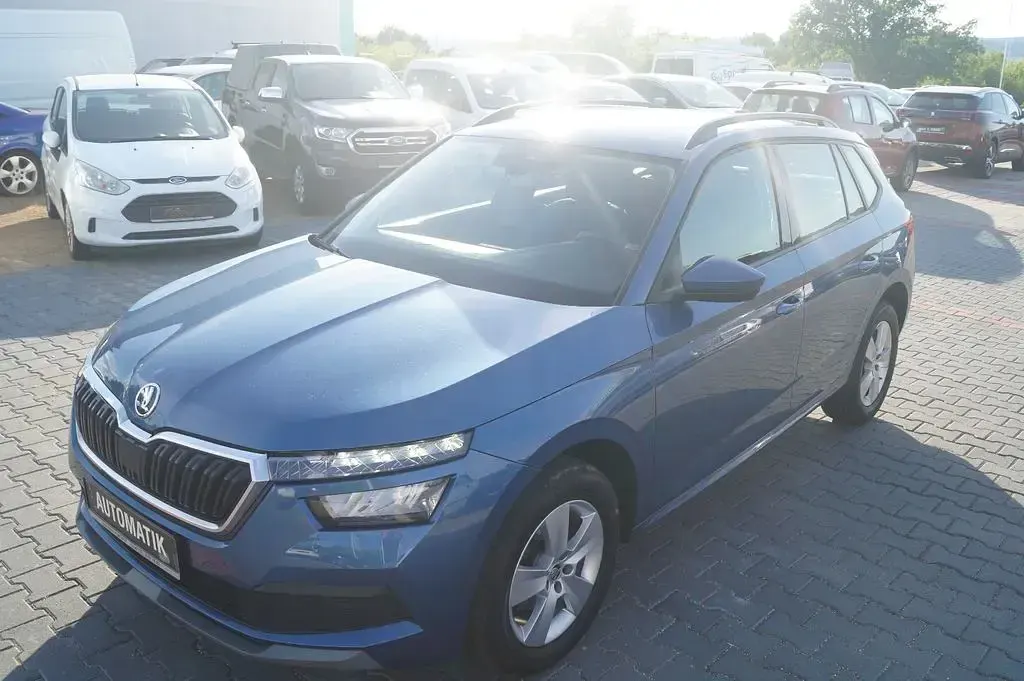 Gebraucht Skoda Kamiq Ambition 110 PS (80 kW) 2021 Blau SUV