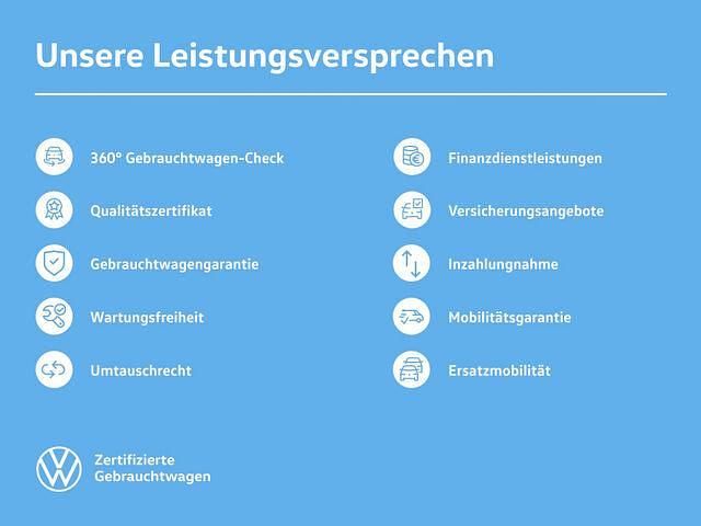 Gebraucht VW T-Cross Style 116 PS (85 kW) 2024 Blau / clear blue (metallic) SUV