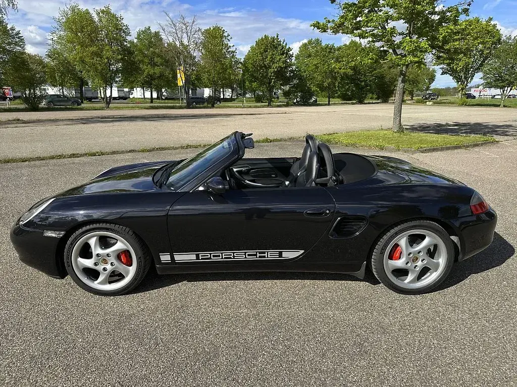Gebraucht Porsche Boxster S 252 PS (185 kW) 2002 Schwarz Cabrio