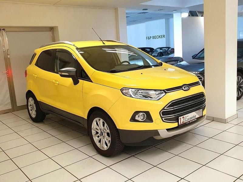 Gebraucht Ford Ecosport Titanium 125 PS (91 kW) 2014 Gelb SUV