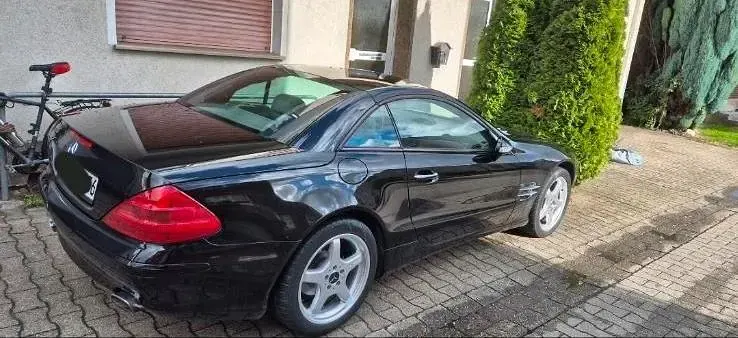 Gebraucht Mercedes SL350 245 PS (180 kW) 2003 Schwarz Cabrio