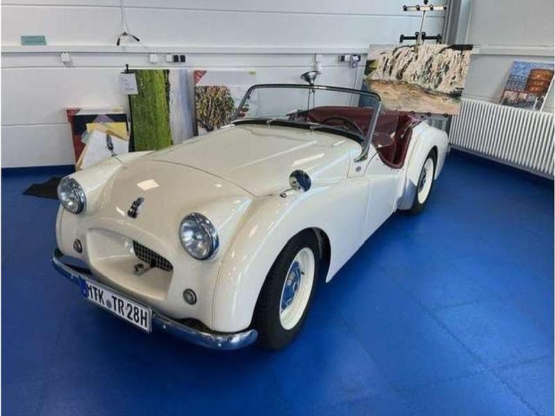 Gebraucht Triumph TR2 90 PS (66 kW) 1954 Old english white Cabrio