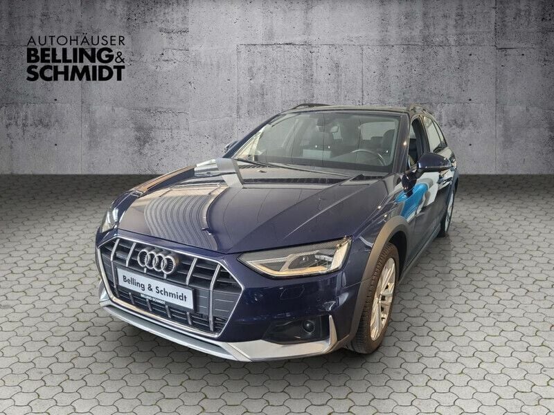 Navarrablau (metallic) Gebraucht 2020 Audi A4 Allroad Sport Kombi | 29.880 € (Guter Preis) - Bild 1/4