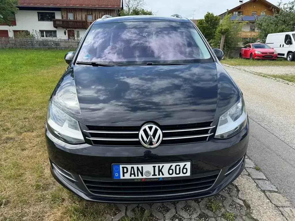 Gebraucht VW Sharan Highline 140 PS (102 kW) 2015 Schwarz Van / Kleinbus