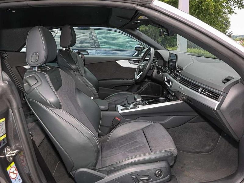 Gebraucht Audi A5 Cabriolet S-Line 265 PS (194 kW) 2022 Daytonagrau perleffekt verdeck schwarz (metallic) Cabrio