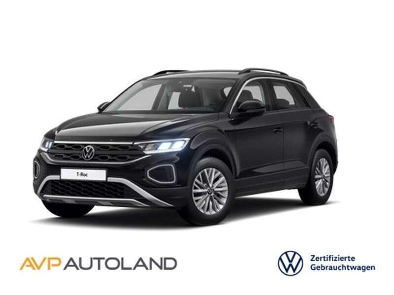Deep black perleffekt Gebraucht 2024 VW T-Roc Life SUV | 29.820 € (Guter Preis) - Bild 1/4