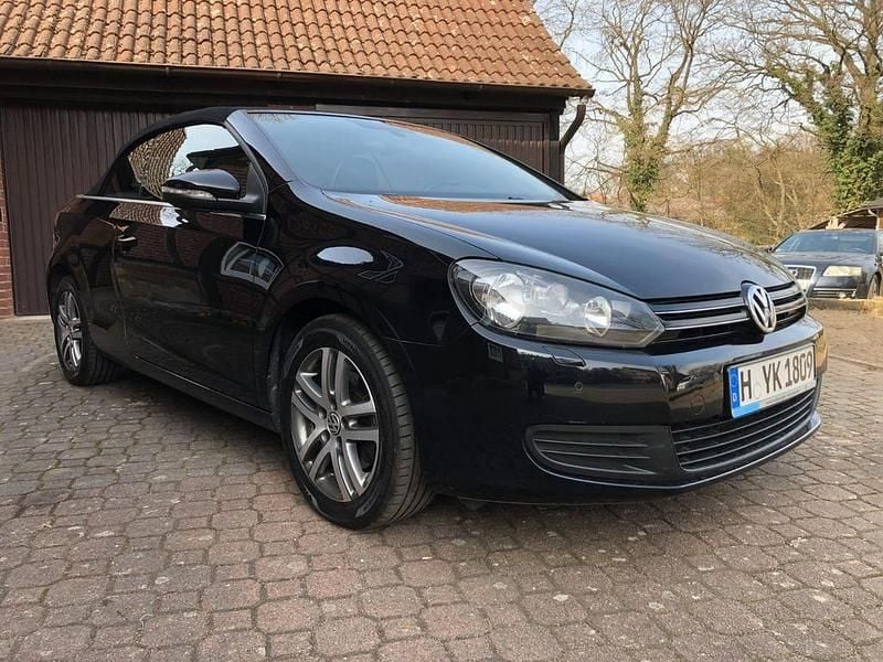 Gebraucht VW Golf Cabriolet 122 PS (89 kW) 2013 Schwarz Cabrio