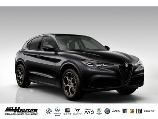 Schwarz (nero vulcano metallic) Neu 2025 Alfa Romeo Stelvio SUV | 60.180 € (Superpreis) - Bild 1/4