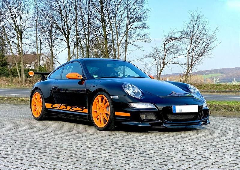 Schwarz Gebraucht 2008 Porsche 911 GT3 RS Coupé | 148.000 € (Superpreis) - Bild 1/4