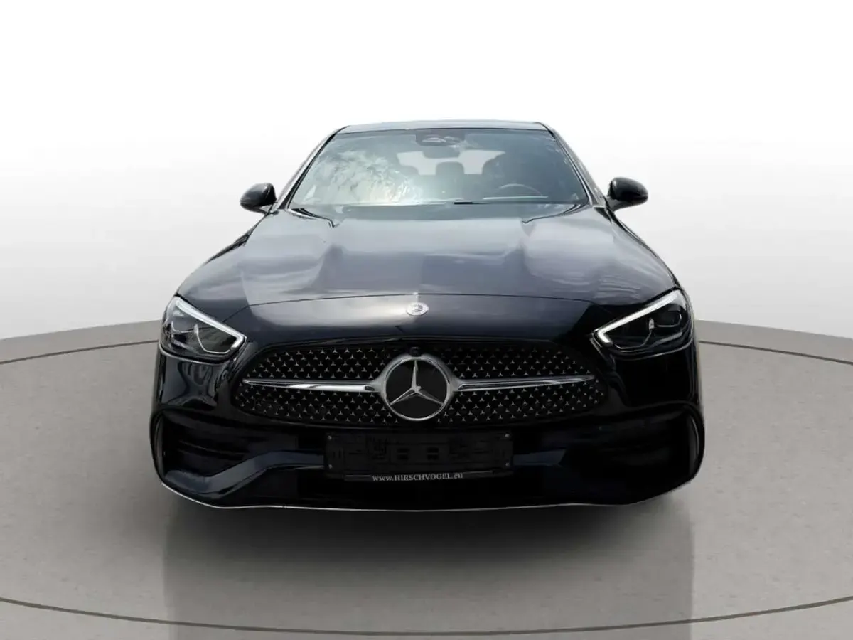 Gebraucht Mercedes C200 AMG line 163 PS (119 kW) 2026 Metalliclack obsidianschwarz m Limousine