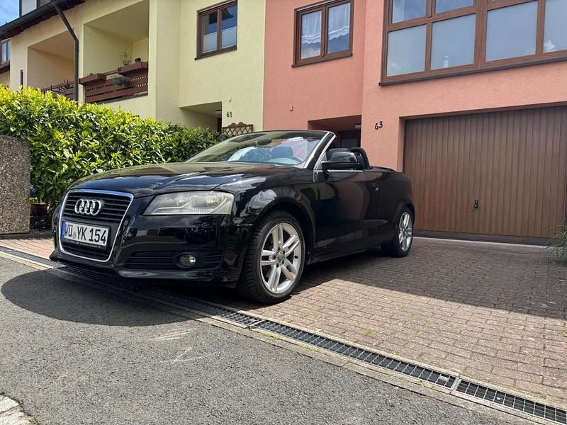 Schwarz Gebraucht 2008 Audi A3 Cabriolet Cabrio | 7.500 € (Fairer Preis) - Bild 1/4