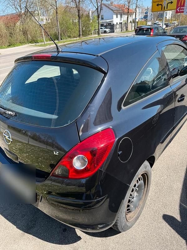 Gebraucht Opel Corsa 80 PS (58 kW) 2007 Schwarz Kleinwagen