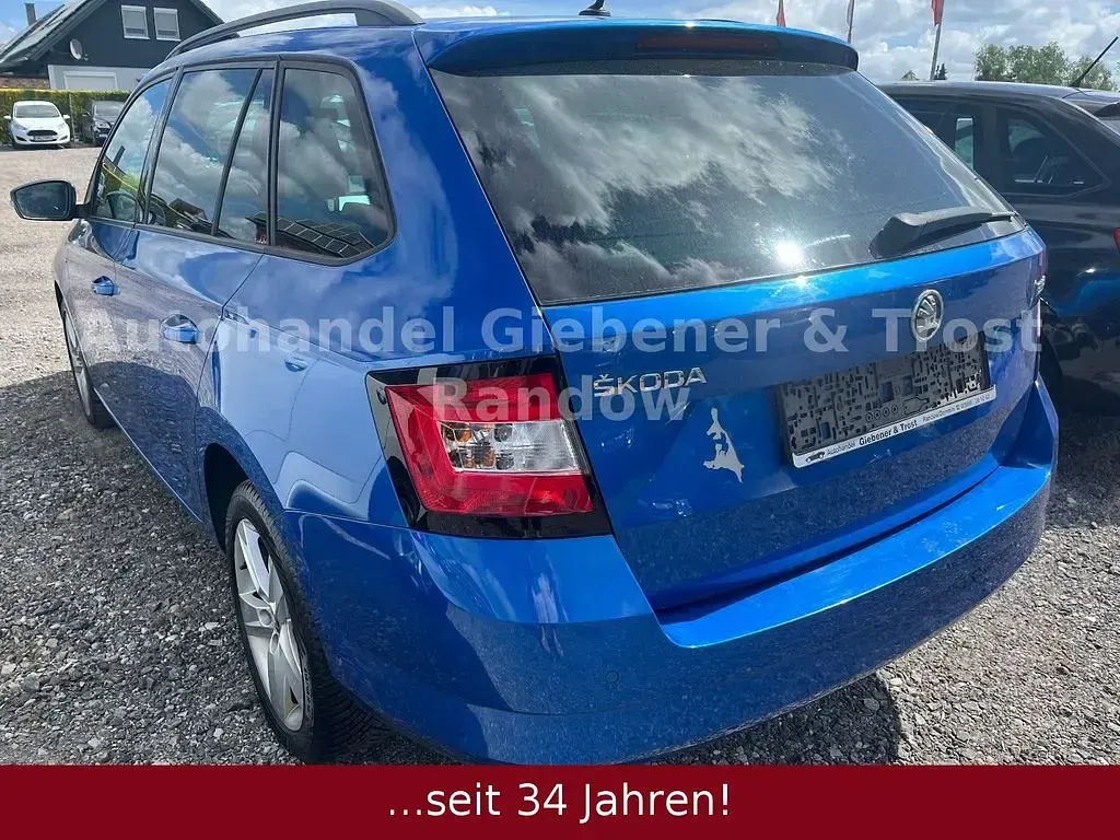 Gebraucht Skoda Fabia Ambition 110 PS (80 kW) 2017 Blau Kombi