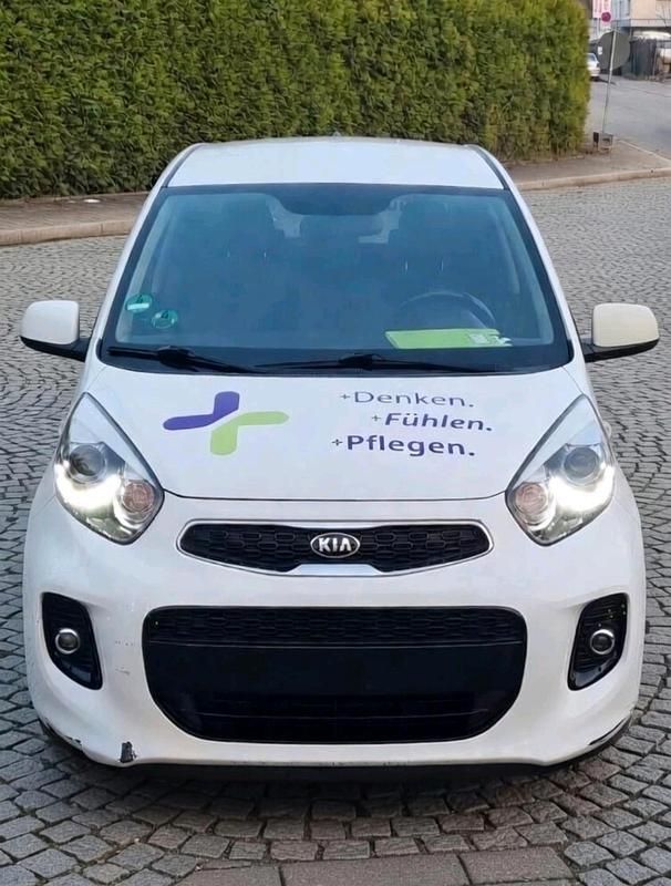Gebraucht Kia Picanto 69 PS (50 kW) 2015 Weiß Kleinwagen