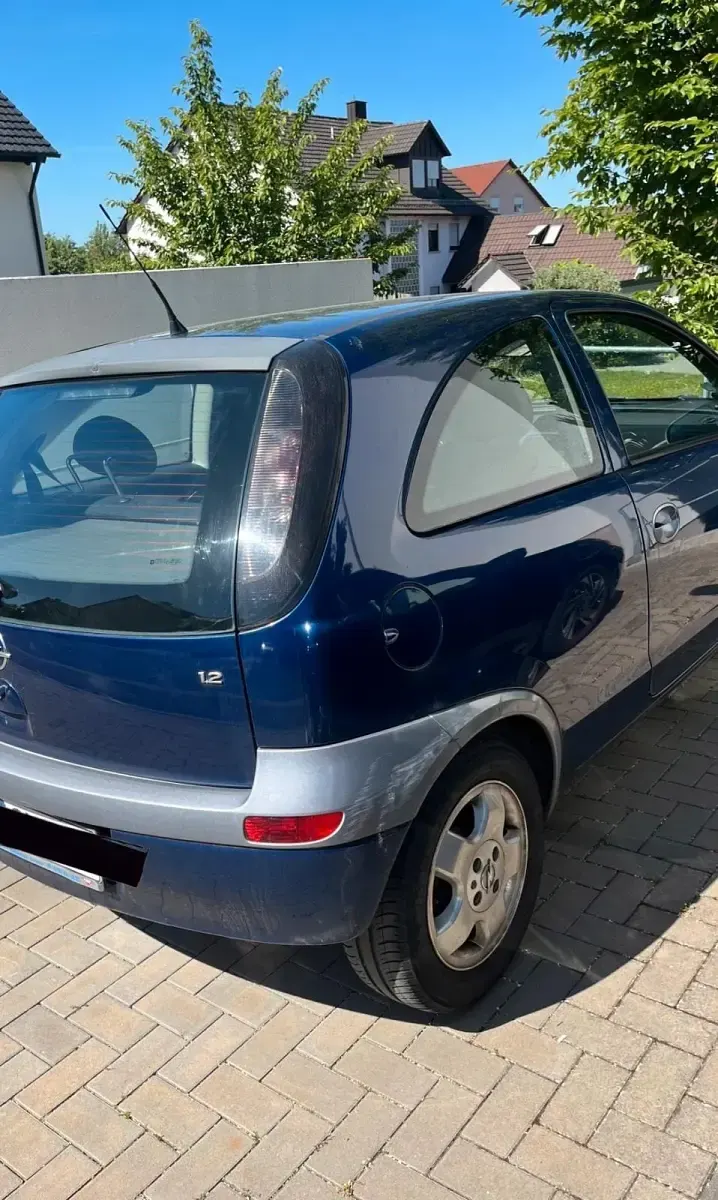 Gebraucht Opel Corsa 75 PS (55 kW) 2003 Blau Kleinwagen