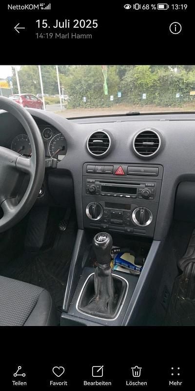 Gebraucht Audi A3 101 PS (74 kW) 2004 Blau Kleinwagen