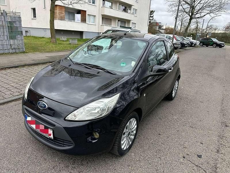 Gebraucht Ford Ka Titanium 69 PS (50 kW) 2010 Midnightschwarz metallic Kleinwagen