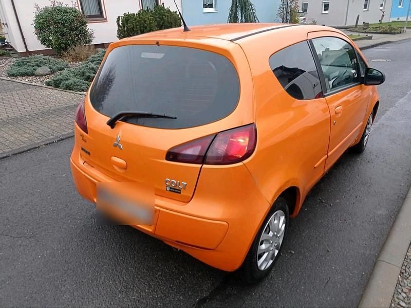 Gebraucht Mitsubishi Colt 95 PS (69 kW) 2008 Orange Kleinwagen