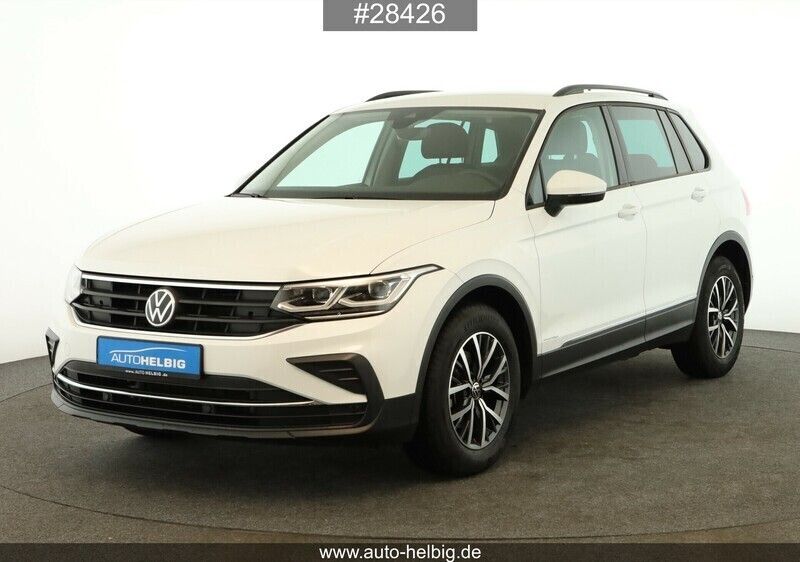 Pure white Gebraucht 2021 VW Tiguan Life SUV | 23.880 € (Fairer Preis) - Bild 1/4