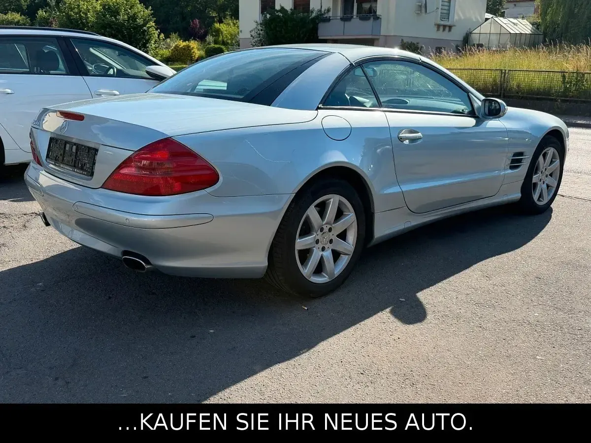 Gebraucht Mercedes SL500 306 PS (225 kW) 2001 Silber Cabrio