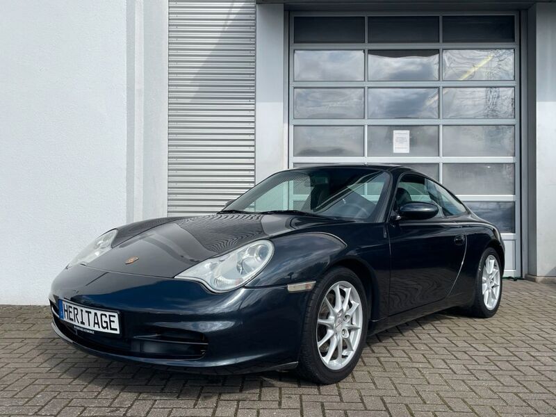 Atlasgrau metallic Gebraucht 2005 Porsche 996 Coupé | 27.990 € (Superpreis) - Bild 1/4