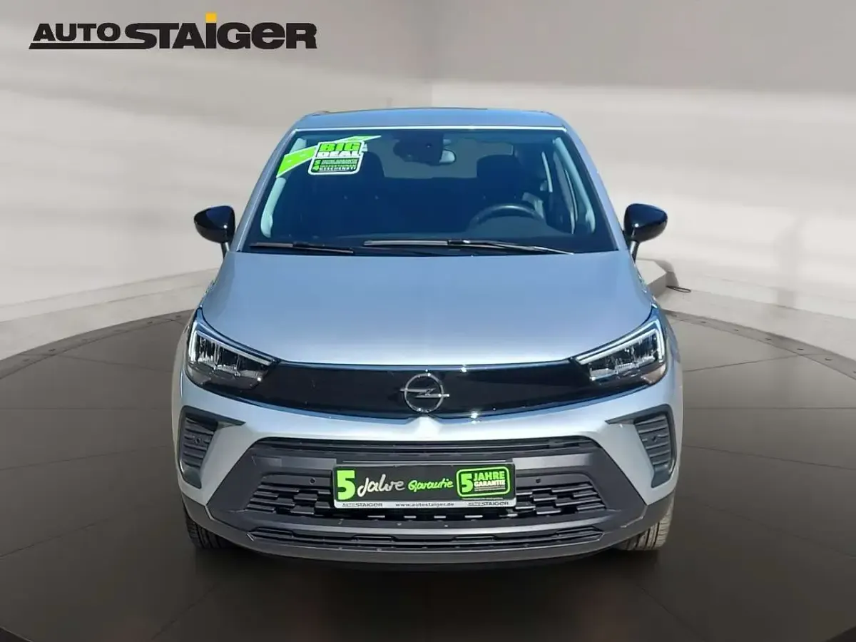 Gebraucht Opel Crossland Enjoy 110 PS (80 kW) 2024 Lackierung aluminiumgrau/meta SUV