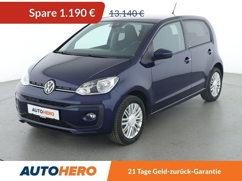 Blau Gebraucht 2020 VW up! United Kleinwagen | 11.950 € (Fairer Preis) - Bild 1/3