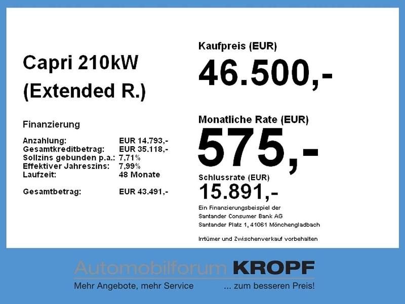 Gebraucht Ford Capri Extended Range 210 kW (286 PS) 2025 Magneticgrau (metallic) SUV